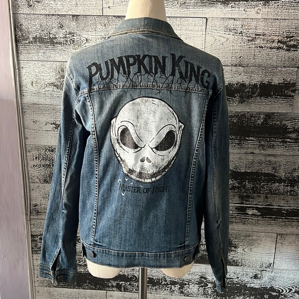 Disney Nightmare Before Christmas denim Jacket.